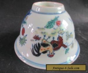 Item Chinese Old ancient ceramic bowls. The rooster bowls NRR026 for Sale