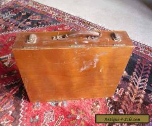 Item Rowney Vintage Oil Painting wooden Box original accessories and contents c1950s for Sale