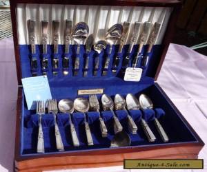 Item Vintage Community Silverplate MORNING STAR Flatware 61 Pc/Service for 8 for Sale