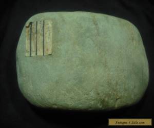 Item  Aboriginal stone muller/ocher crusher-grains N.S.W.old collection for Sale