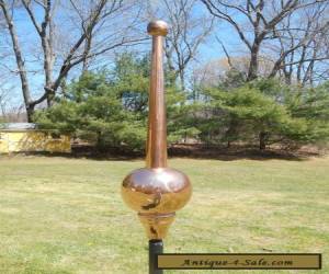 Item 24" Copper Finial spire roof sculpture- handmade and very attractive for Sale