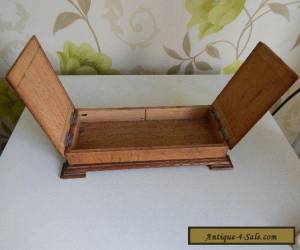 Item  unusual large vintage State Express wooden cigarette/cigar box for Sale