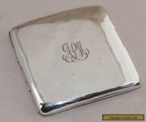 Item Vintage Sterling Silver Cigarette Case / Card Case for Sale