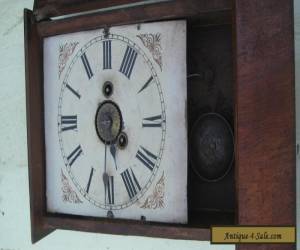 Item Antique Victorian cottage clock with alarm  for Sale