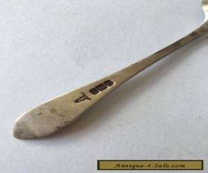 Item Vintage Antique Heavy High Quality Silver Sterling Spoon for Sale