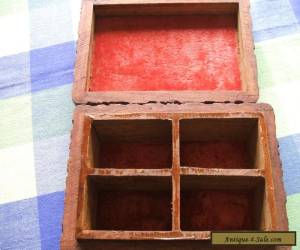 Item wooden box hand carved in india see details for Sale