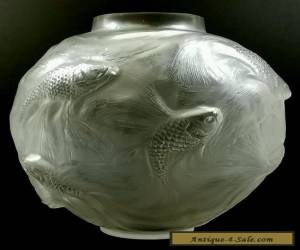 Item RENE LALIQUE  c.1934 ANTIQUE FRENCH ART-DECO ART-GLASS VASE - 'FORMOSE' #934 for Sale