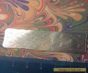Item Lustrous Mother of Pearl Antique Georgian Sewing  Box Silk Thread Winder c.1810 for Sale