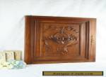 Antique French wood carved door panel cabinet NO1 for Sale
