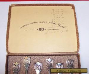 Item Spoons Set 6 in box 1950 to 60s for Sale