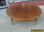 Vintage Mid Century Modern Large 48" Walnut Coffee table by Lane  for Sale