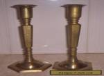 Pair of  Brass Candlesticks for Sale