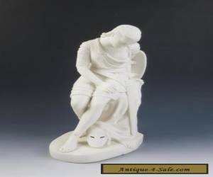 Item Large 1848 MINTON John Bell Parian Model of Clorinda Antique Porcelain Figurine for Sale