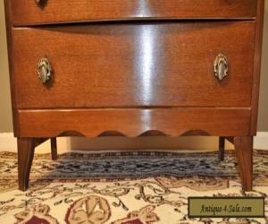 Item *VINTAGE SMALL ART DECO OAK STYLISH DRESSER DRESSING TABLE, CHEST OF DRAWERS* for Sale