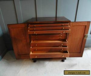 Item A 19th Century Flame Mahogany Collectors Cabinet for Sale