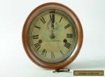 Vintage Seth Thomas 6 Inch Brass Ship's Clock. Original Condition W/ Key. WORKS! for Sale