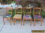 4 Mid Century Modern Drexel Dining Chairs for Sale
