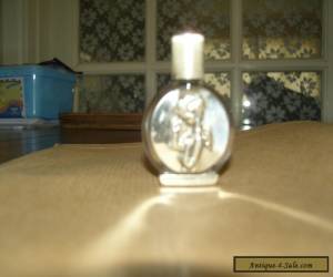 Item a good vintage silver and glass scent bottle for Sale
