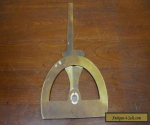 Item E. Esdaile & sons Sydney Brass Protractor mariner nautical map ship chart for Sale