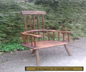 Item antique welsh stick chair comb back rustic for Sale