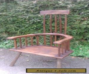 Item antique welsh stick chair comb back rustic for Sale