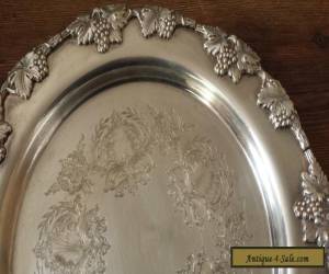 Item Strachan Silver Plate Tray for Sale