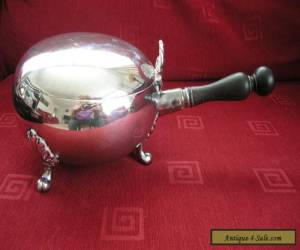 Item Vintage Victorian Silver Plated Lidded Tureen Wooden Handle William Hutton for Sale