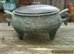 Antique Chinese Bronze  censer Marked for Sale