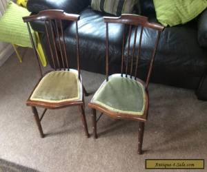 Item Pair of 1920s Antique Children's Chairs  for Sale