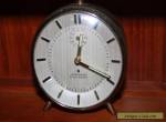 Junghans Silentic Trivox Vintage German Alarm Clock. Art Deco  for Sale