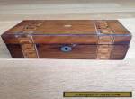 Antique Box with Marquetry Inlay for Sale