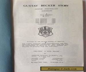 Item Gustav Becker Story  by Karl Kochmann 1990 for Sale