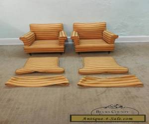 Item Vintage Mid Century Modern Pair of Lounge Chairs for Sale