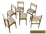 Rosewood Dining Chairs Six Danish Modern Mid Century for Sale
