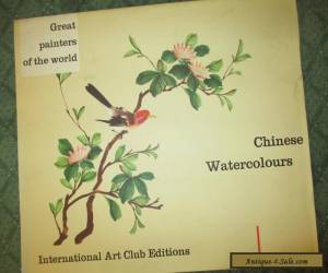 Item Set of 6 Vintage Chinese Watercolours in folder  for Sale