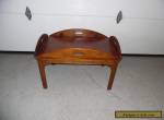 Vintage Solid Mahogany Butler's Table for Sale