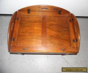 Item Vintage Solid Mahogany Butler's Table for Sale