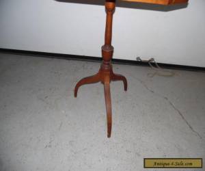 Item Antique Hepplewhite Mahogany Spider Leg Tilt Top Side End Table for Sale