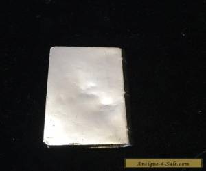 Item Sterling Silver Box for Sale