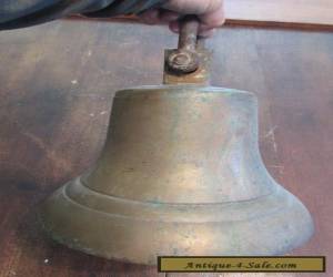 Item VINTAGE MARINE NAUTICAL BRONZE BRASS SHIP BELL 21lbs  for Sale