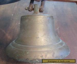 Item VINTAGE MARINE NAUTICAL BRONZE BRASS SHIP BELL 21lbs  for Sale