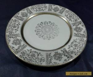Item ANTIQUE JOHNSON BROTHERS VICTORIAN CREAM & GOLD LEAF 22.5CM PLATE A/F C 1913 for Sale