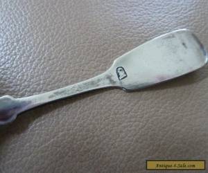 Item Sterling Silver Master Salt Spoon - Hallmark? for Sale