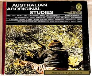 Item Magazine "Australian Aboriginal Studies" 1988 Article on Aboriginal Use Of Wood for Sale