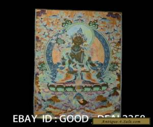 Item Tibetan Nepal Silk Embroidered thangka Tara Tibet --- White Tara  for Sale