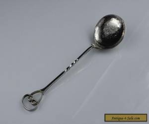 Item Large Sargisons Sterling Silver Serving Spoon with its Original Gift Box  for Sale