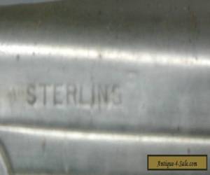 Item  Antique Vintage Sterling Silver Comb 8" long for Sale