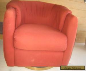 Item Vintage style mid century swivel chairs  for Sale