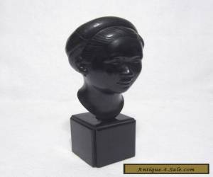 Item Vintage Studio Bronze Bust of a Laotian Girl by Nguyen Thanh Le C.1950's,60's #2 for Sale