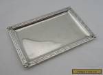 BEAUTIFUL VICTORIAN FRENCH SILVER TRAY - Late 19th Century - Lovely Antique  for Sale